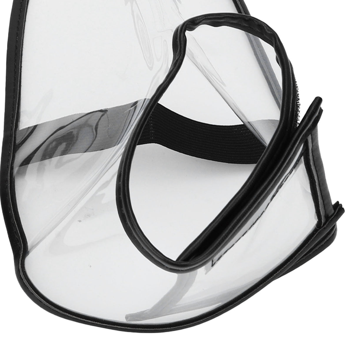 Reusable Folding Hairdresser Shoe Covers - Transparent Waterproof Salon Footwear Protection
