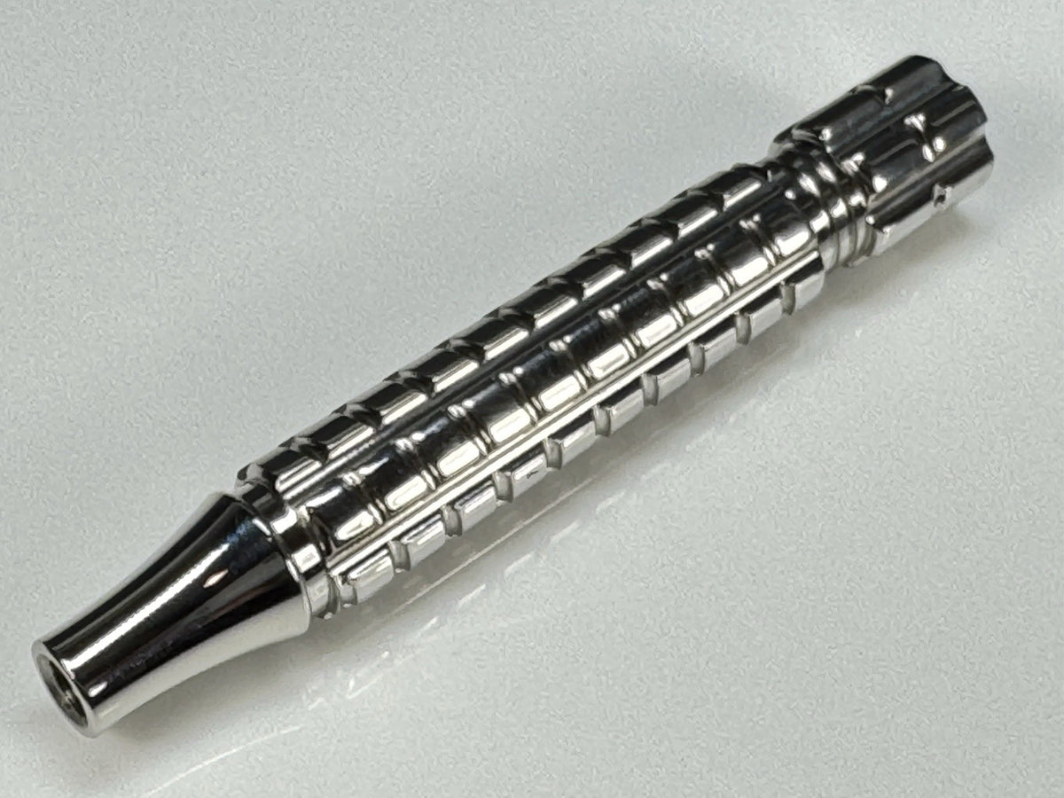 Stainless Steel Safety Razor Handle CNC Spiral Options for Double Edge Razors