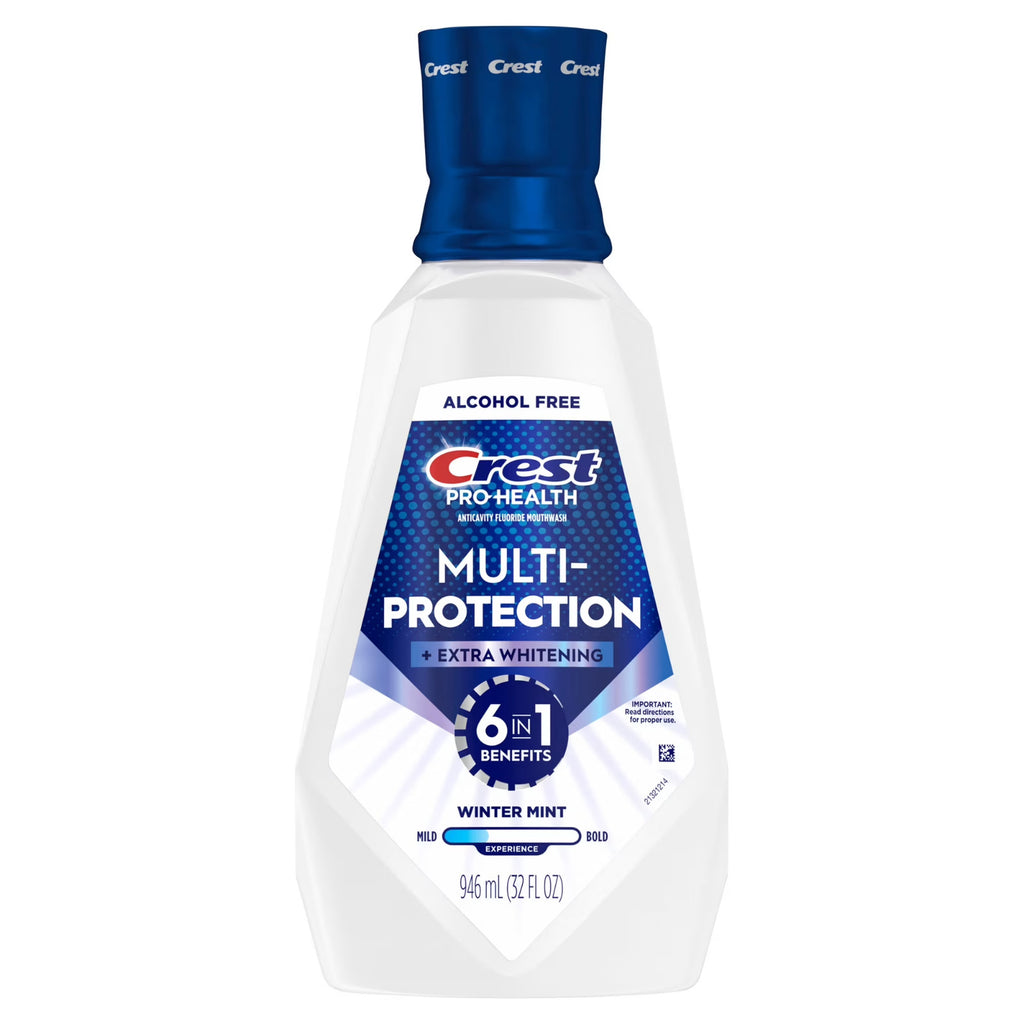 Crest Pro-Health Fluoride Whitening Alcohol-Free Mouthwash 32 fl oz