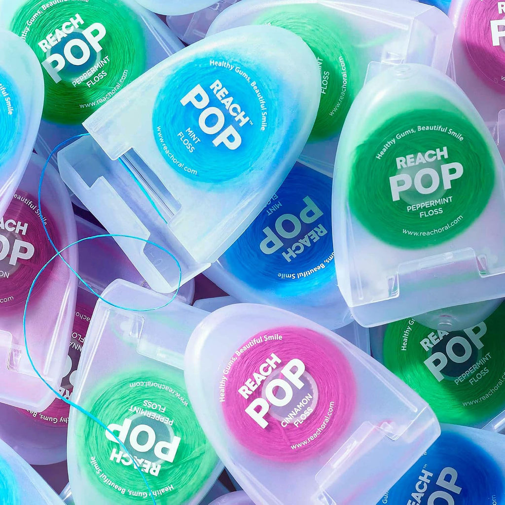Dental Floss Mint Flavored Shred Resistant Vegan Micro-Thread Plaque Remover