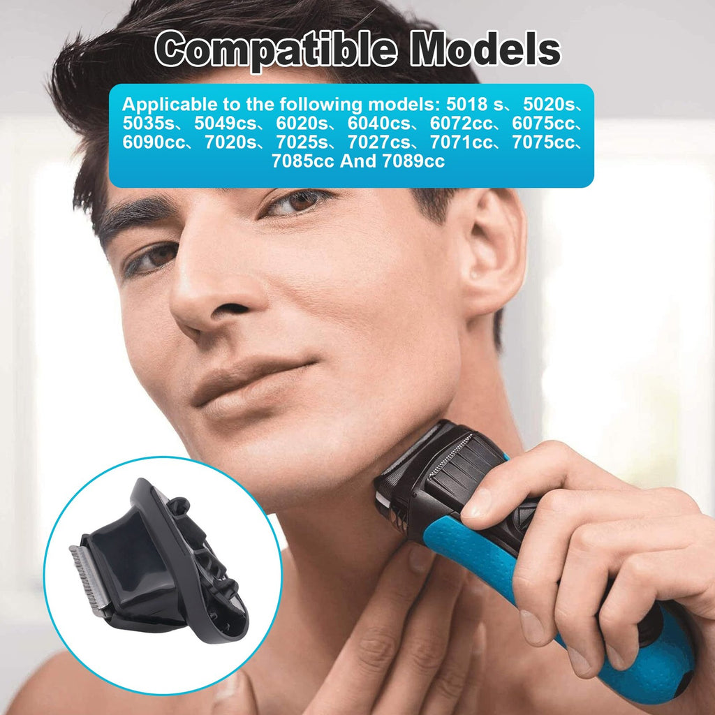 Beard Trimmer Attachment for Series 5 6 7 Electric Razors - Compatibility & Foil Screen