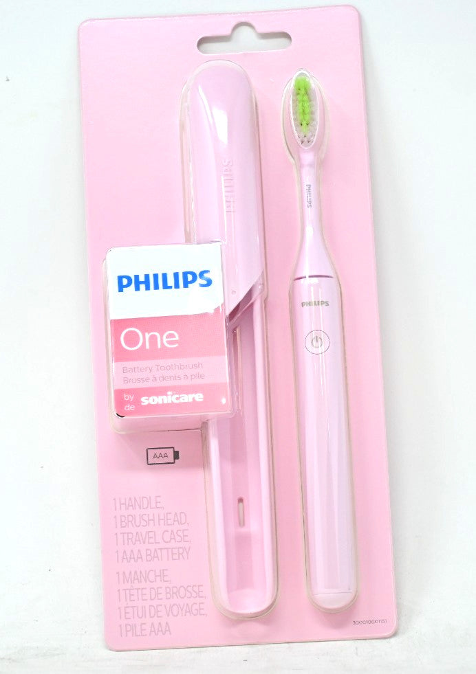 Philips Sonicare Battery Toothbrush Pink - Portable Electric Oral Care