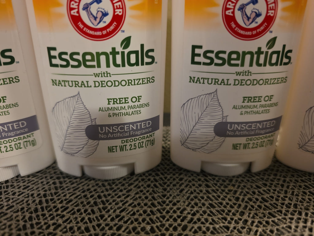 Unscented Deodorant 6 Pack - 2.5 Oz Personal Care