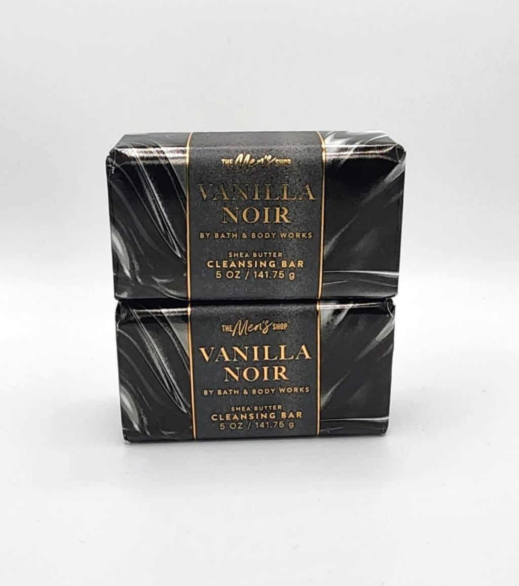 Men's Vanilla Noir Cleansing Bar Soap Set of 2 - Bath & Body Works