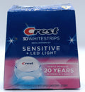 Crest 3D Whitestrips Sensitive Plus LED Light Kit - 14 Treatments