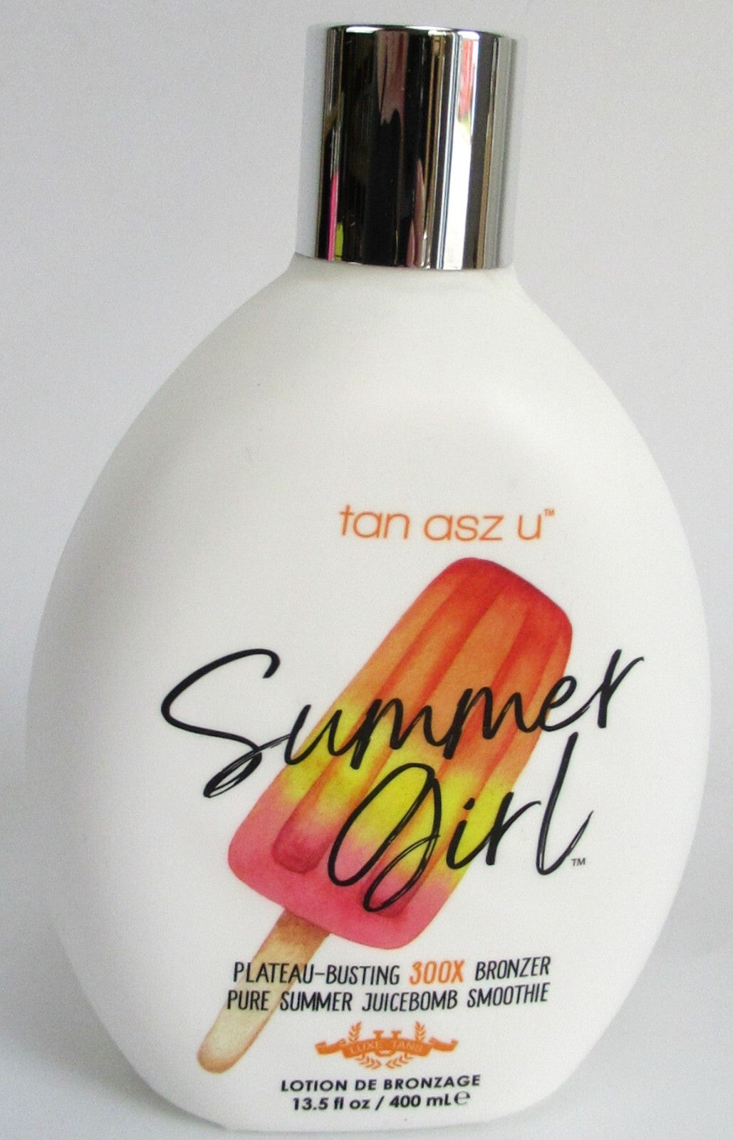 Bronzer Tanning Bed Lotion 13.5 oz - Plateau Busting 300X Sunless Tan