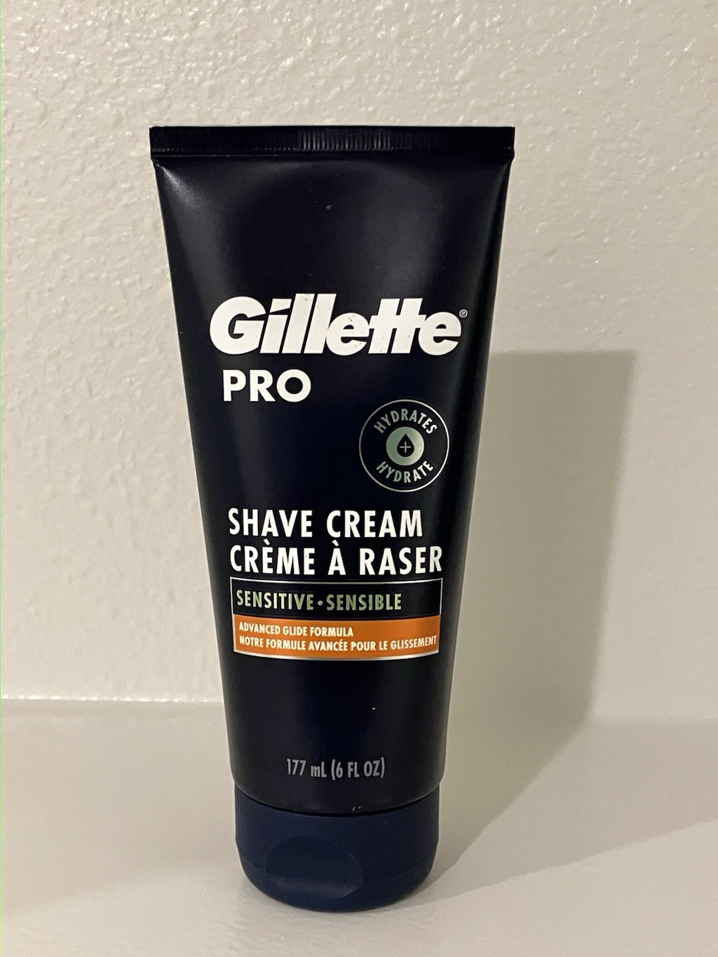 Gillette Pro Sensitive Shave Cream - Advanced Glide Formula, 6 Fl oz (3 Pack)