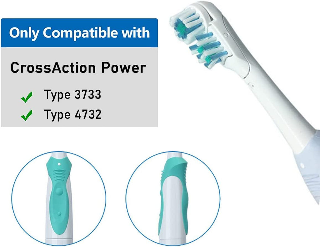 Sensitive Replacement Toothbrush Heads for Oral-B Power Brushes – 8 Pack