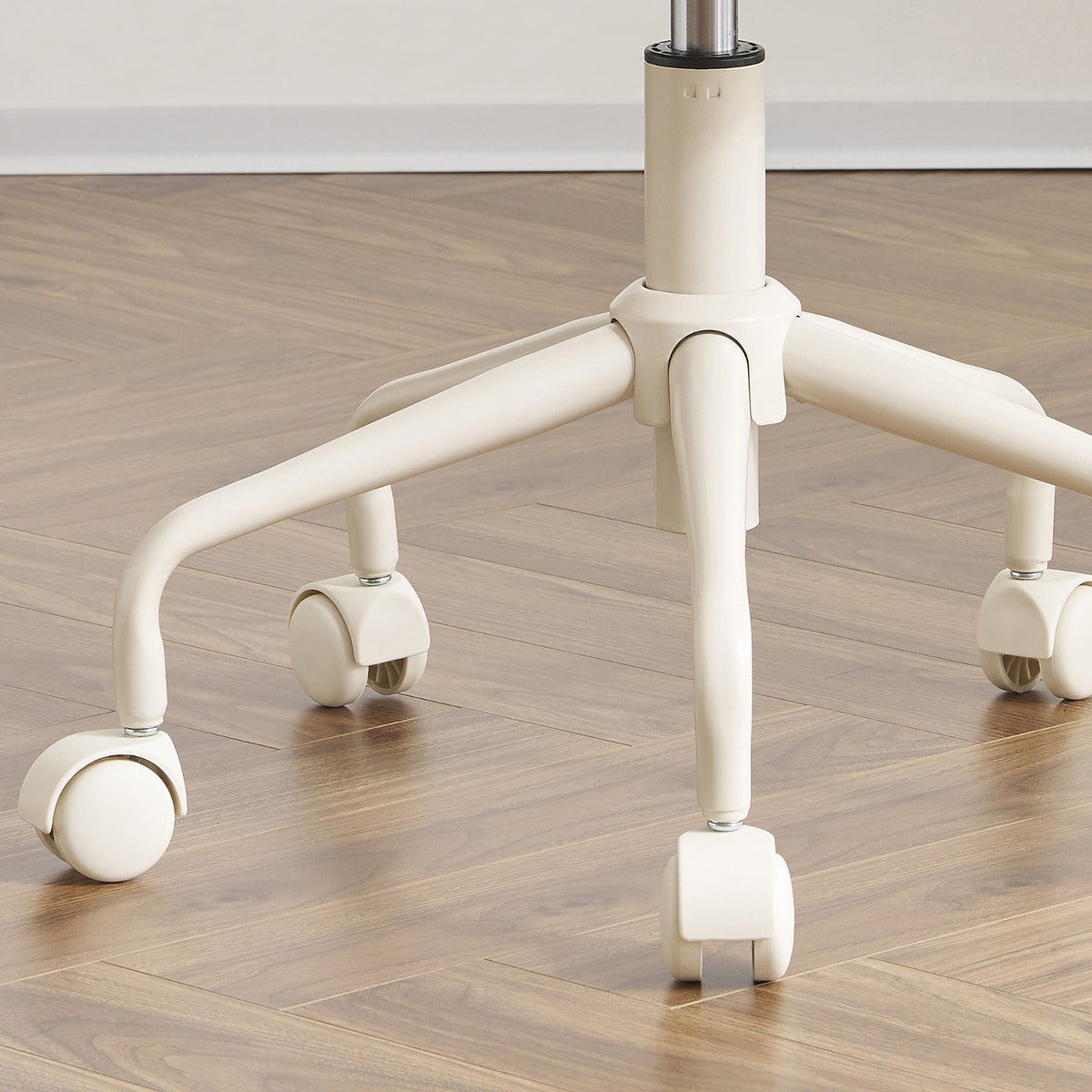 Medical Office Stool - Adjustable Seat, Padded Comfort, Water-Resistant PU Vinyl