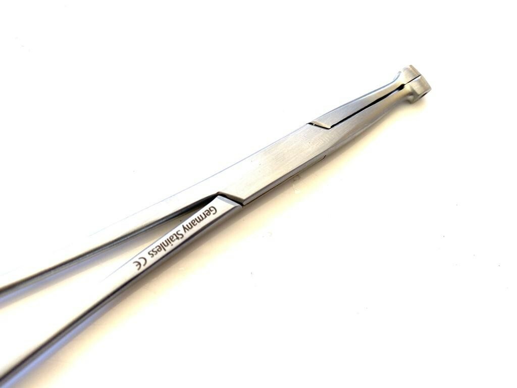 Septum Clamp Forceps 6" Piercing Tool for Nose Eyebrow Tongue Lip Nipple Jewelry