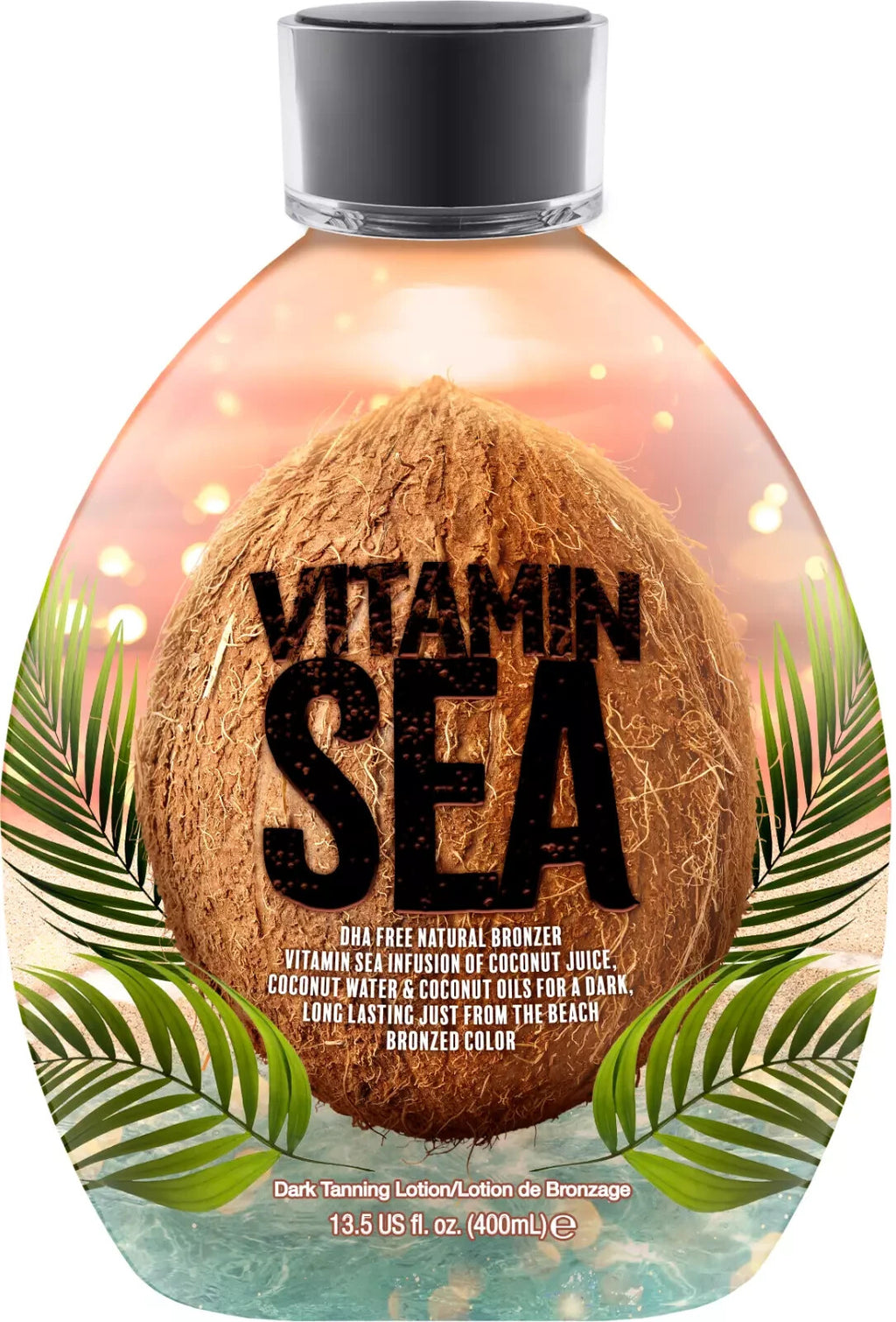 Natural Bronzer Tanning Lotion for Indoor & Outdoor Sun Tanning