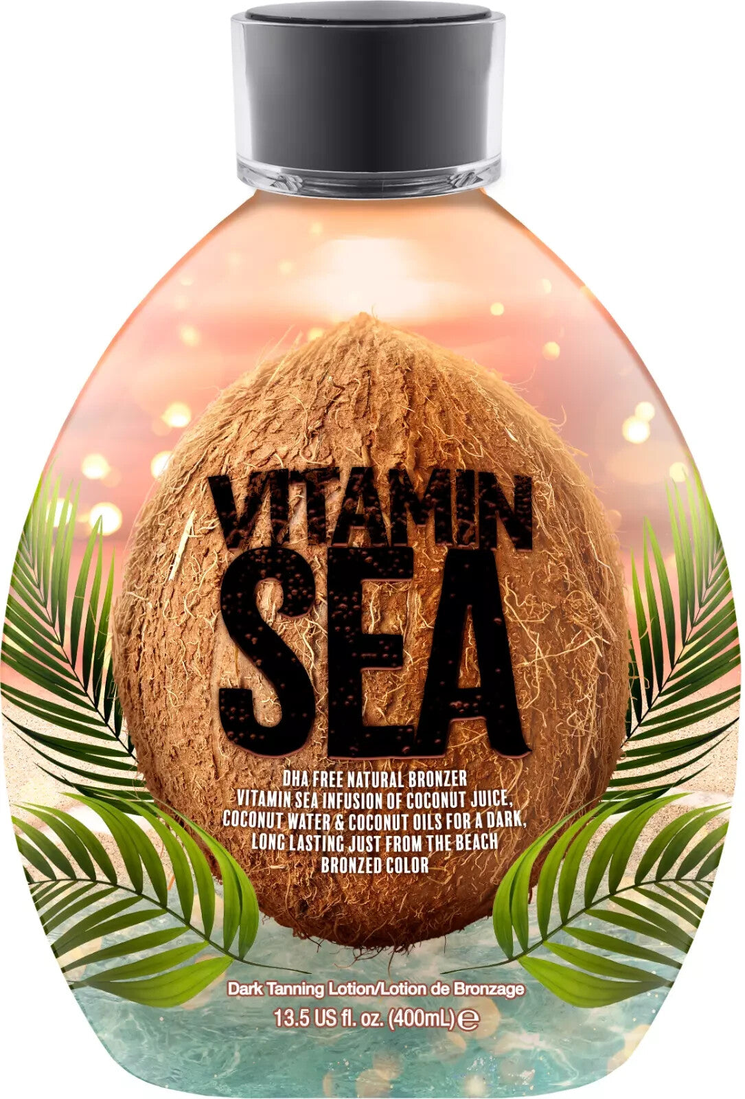 Natural Bronzer Tanning Lotion for Indoor & Outdoor Sun Tanning