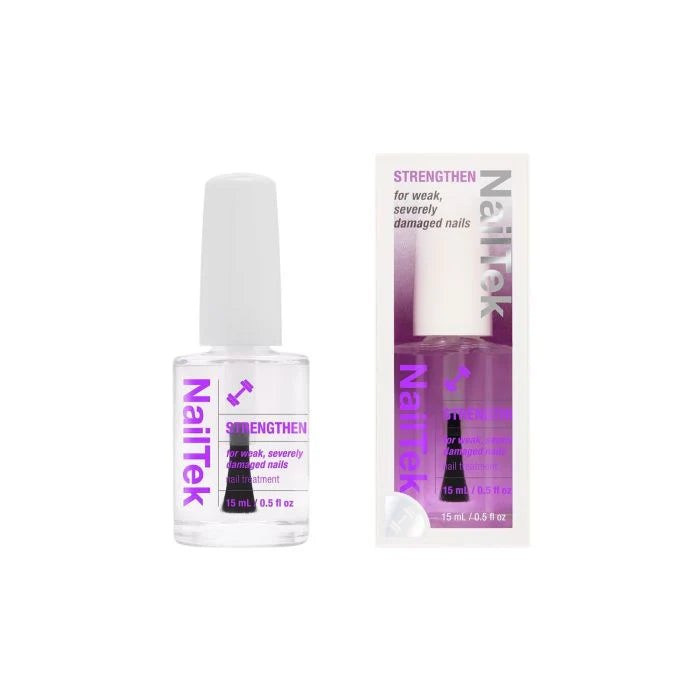 Nail Strengthener for Weak Nails - Nail Tek Xtra 4 0.5oz - Natural Nail Repair