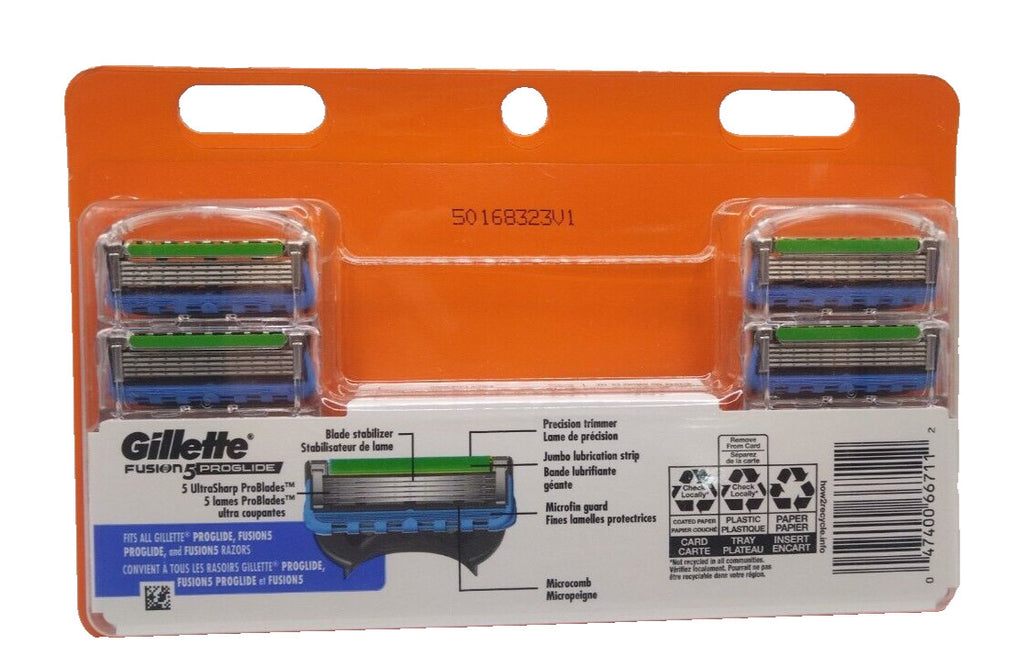 Gillette Fusion 5 ProGlide Razor Cartridge Refill Pack - 8 Count Sealed