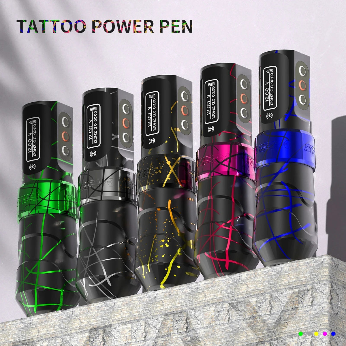 Flux Max Professional Wireless Rotary Tattoo Machine