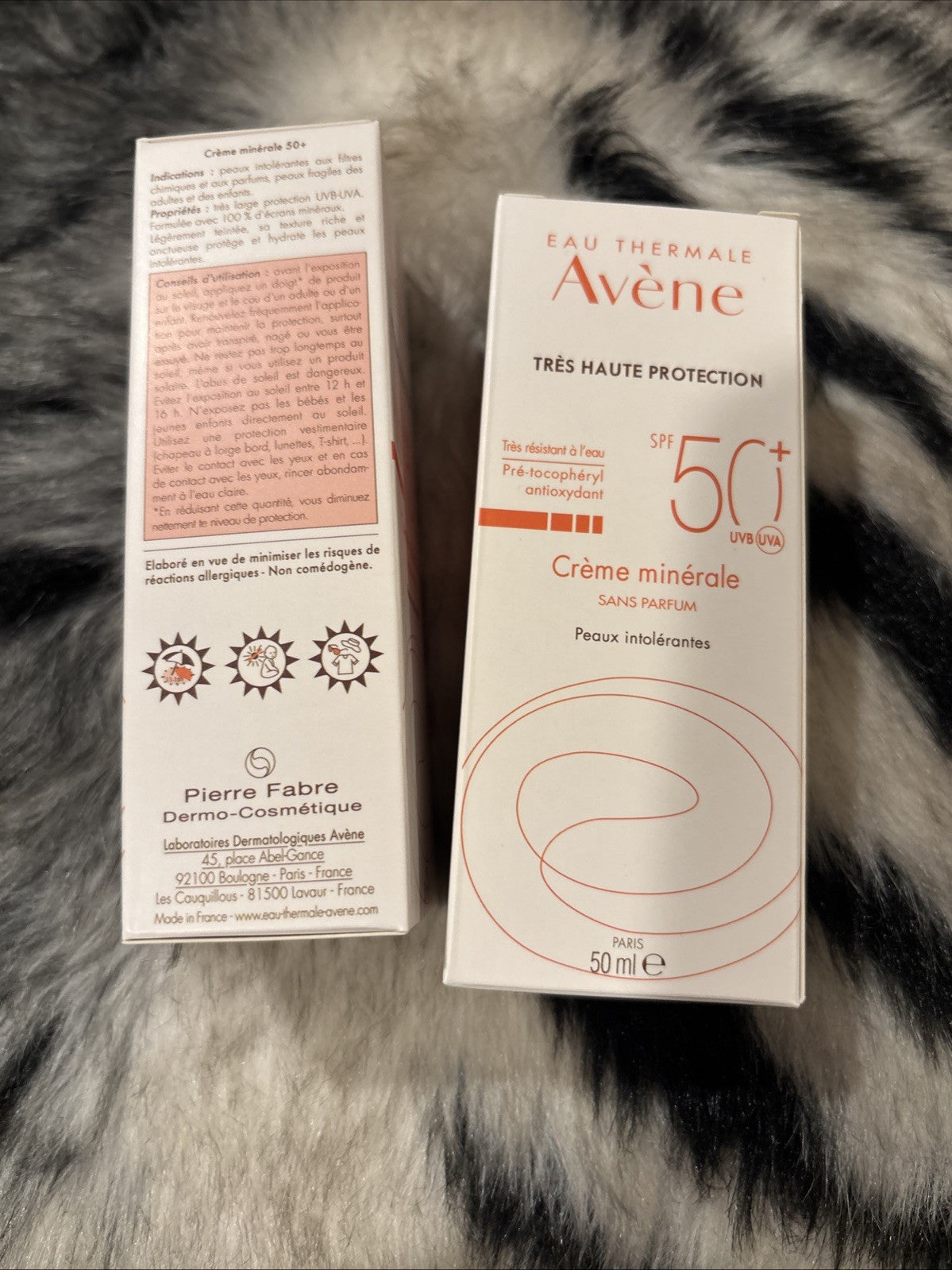 Avene SPF50+ Mineral Sunscreen Lightly Tinted 50ml - High Protection, Broad Spectrum