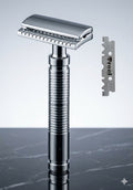 Single Edge Safety Razor Handle Stainless Steel & Zinc Alloy Head