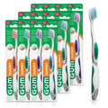 Ultra Soft Manual Toothbrush Pack of 12 - Tapered Bristles for Sensitive Gums