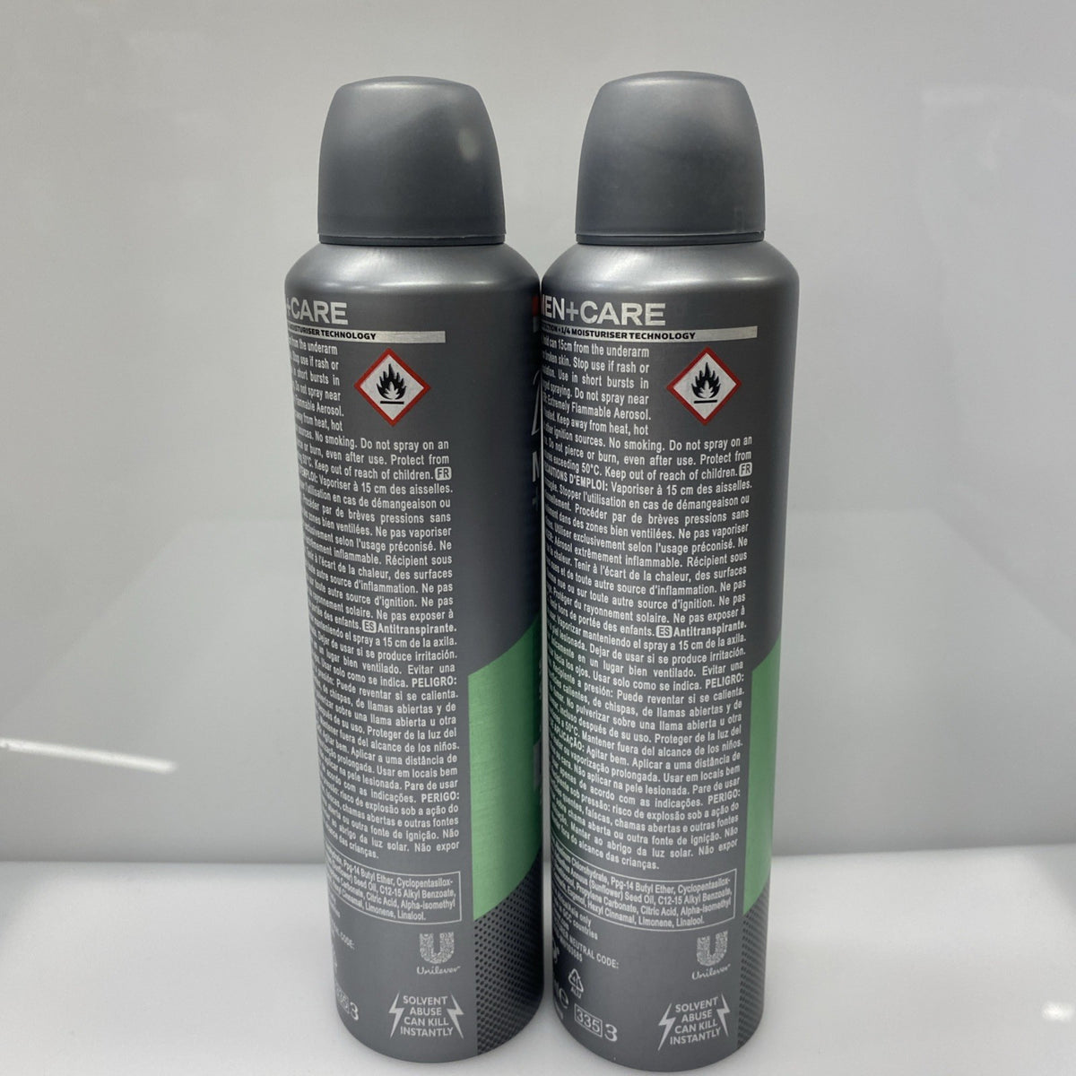 Dove Men Sensitive Shield Antiperspirant Spray 48H 250ml - Pack of 2