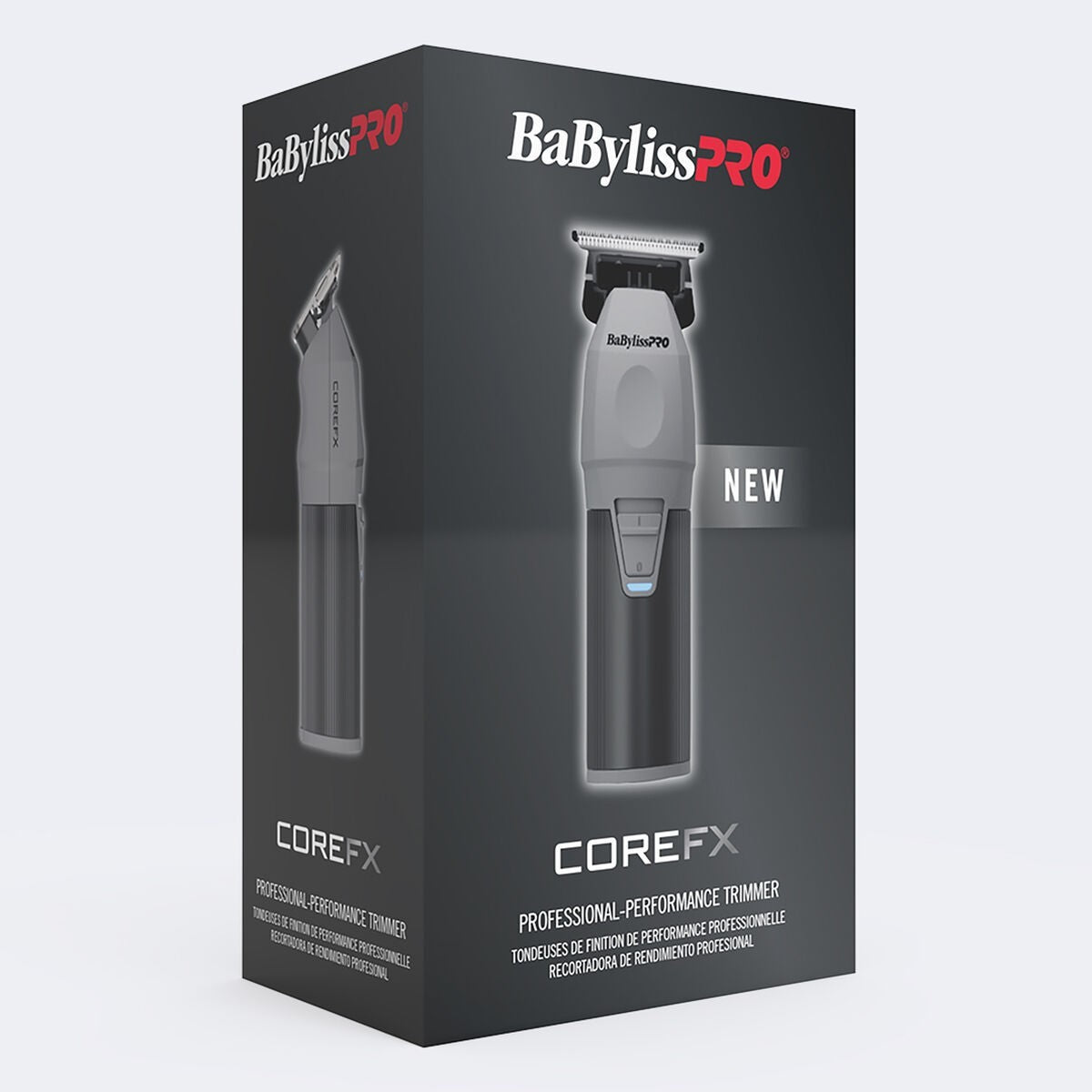 Professional Cordless Outliner Trimmer for Beard & Lineup - Stainless Steel Blade