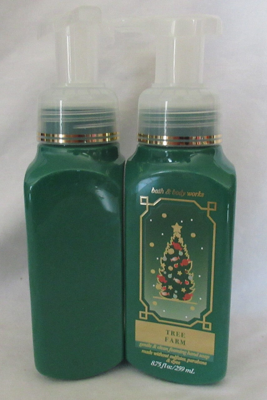 Foaming Hand Soap Set with Essential Oils - 2 Pack, Tree Farm Scent