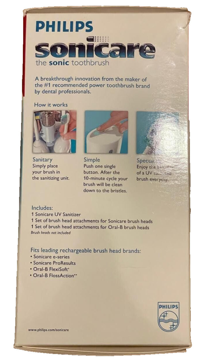 UV Toothbrush Sanitizer for Sonicare Brush Heads - Personal Care