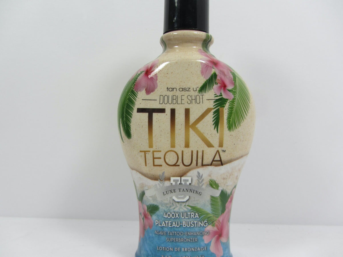 Dark Tanning Lotion with Bronzers - 7.5oz Double Dark Tiki Tequila