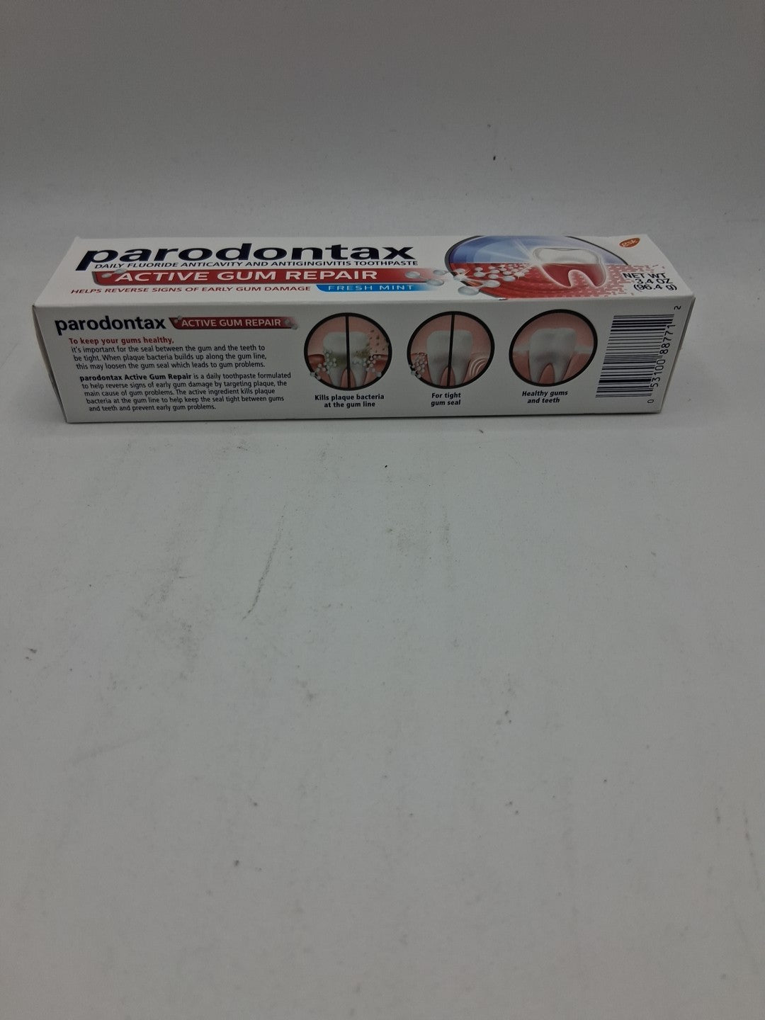 Parodontax Fresh Mint Gum Repair Toothpaste - 3.4 Oz, Pack of 12