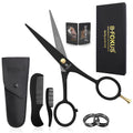 5 Inch Professional Beard Mustache Scissors for Men - Stainless Steel Grooming Tool