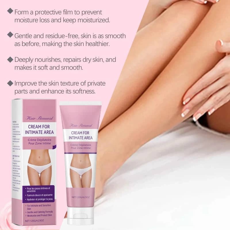 Gentle Intimate Hair Removal Cream for Girls and Women - 120g