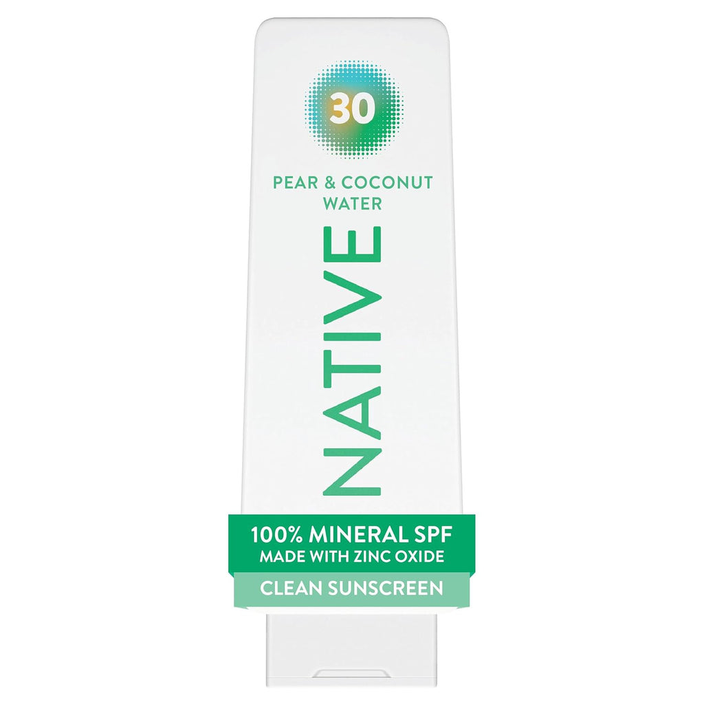 Mineral Sunscreen Lotion SPF 30 with Pear & Coconut Water - 7 oz