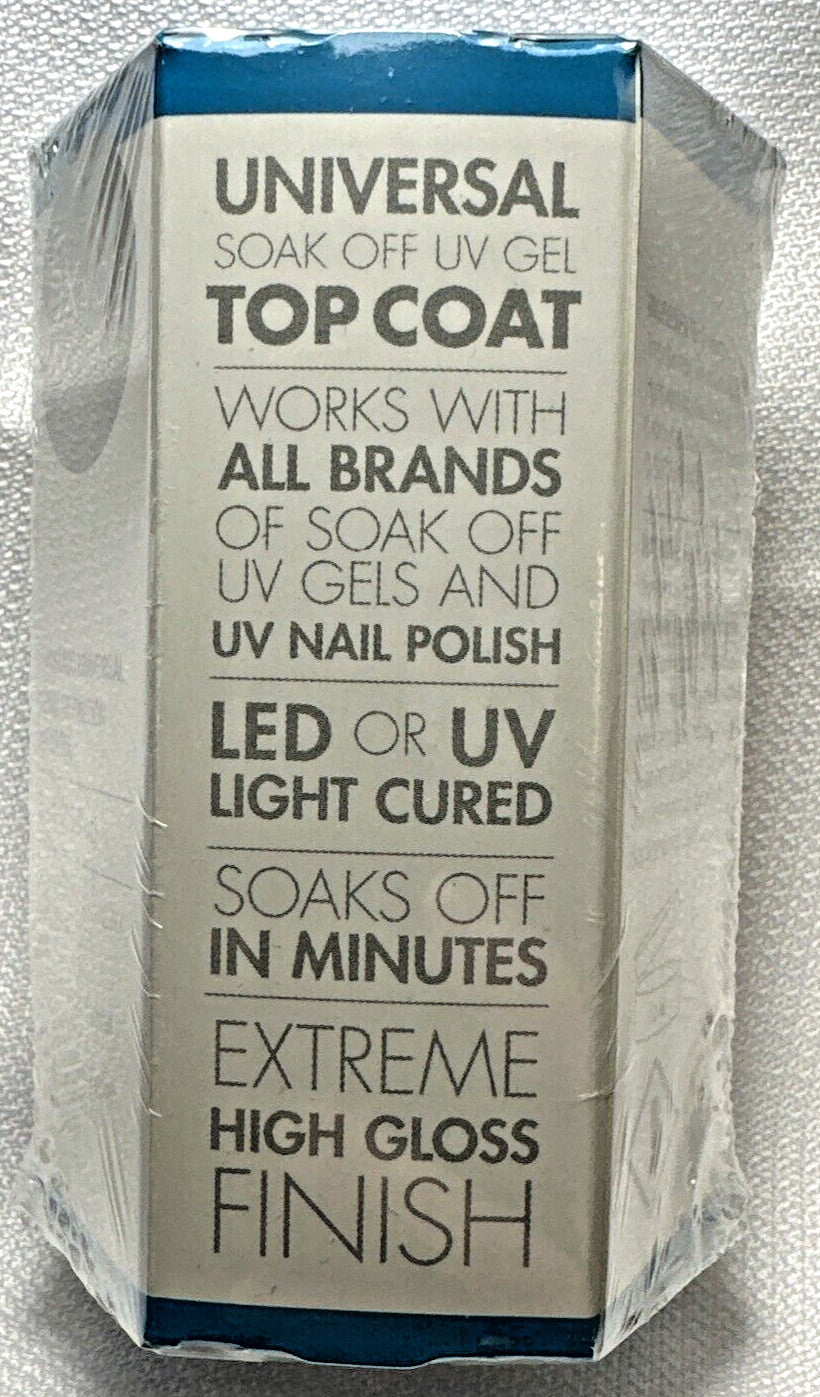 UV Gel Top Coat 75ml - High Gloss Sealing for UV & LED Nails