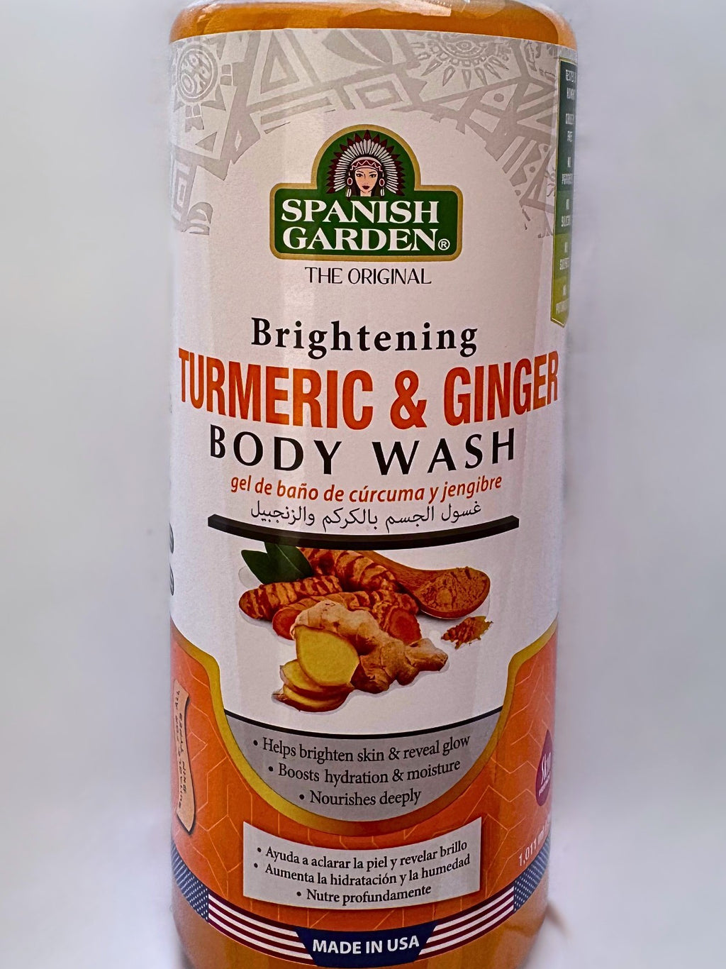 Brightening Turmeric & Ginger Body Wash - 32 fl oz for All Skin Types