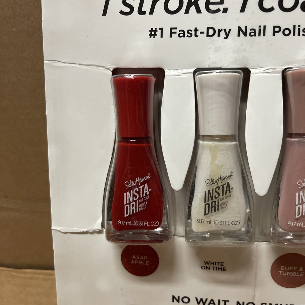 4-Pack Fast Dry Nail Polish Set - Quick & Long-Lasting Shine