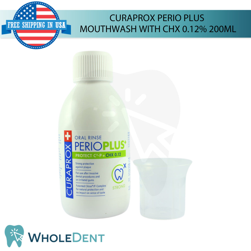 Dental Mouthwash with Chlorhexidine 0.12% - Antibacterial Oral Care 200ml