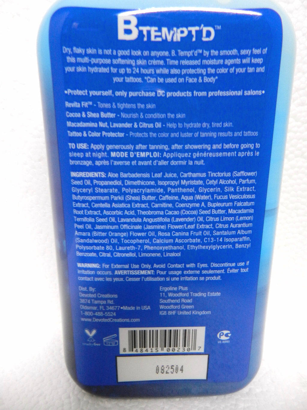 After Sun Tan Lotion Moisturizer with Tattoo & Color Fade Protection - 18.75 oz