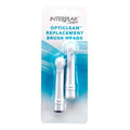 Electric Toothbrush Replacement Heads for Interplak Conair OptiClean - 2 Pack
