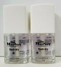 2-Pack Dr Marvey Flash Dry Nail Top Coat - 0.5 oz Fast-Drying Finish