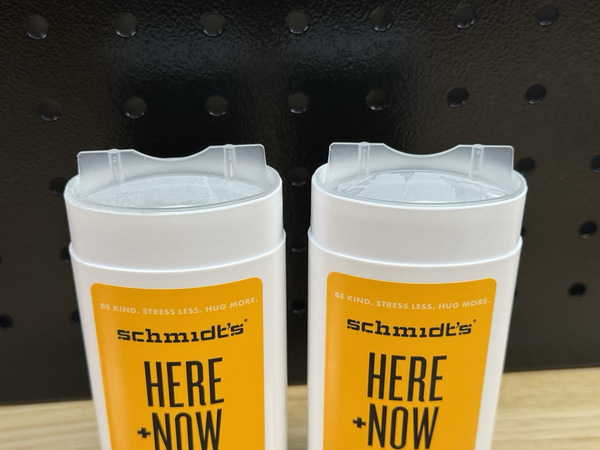 Set of 2 Natural Deodorants - Here + Now 3.25oz by Schmidt's