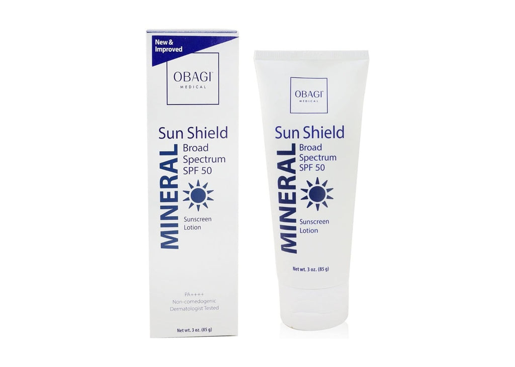 Expired Obagi Sun Shield Mineral SPF 50 Sunscreen Lotion 3oz - Sold As-Is
