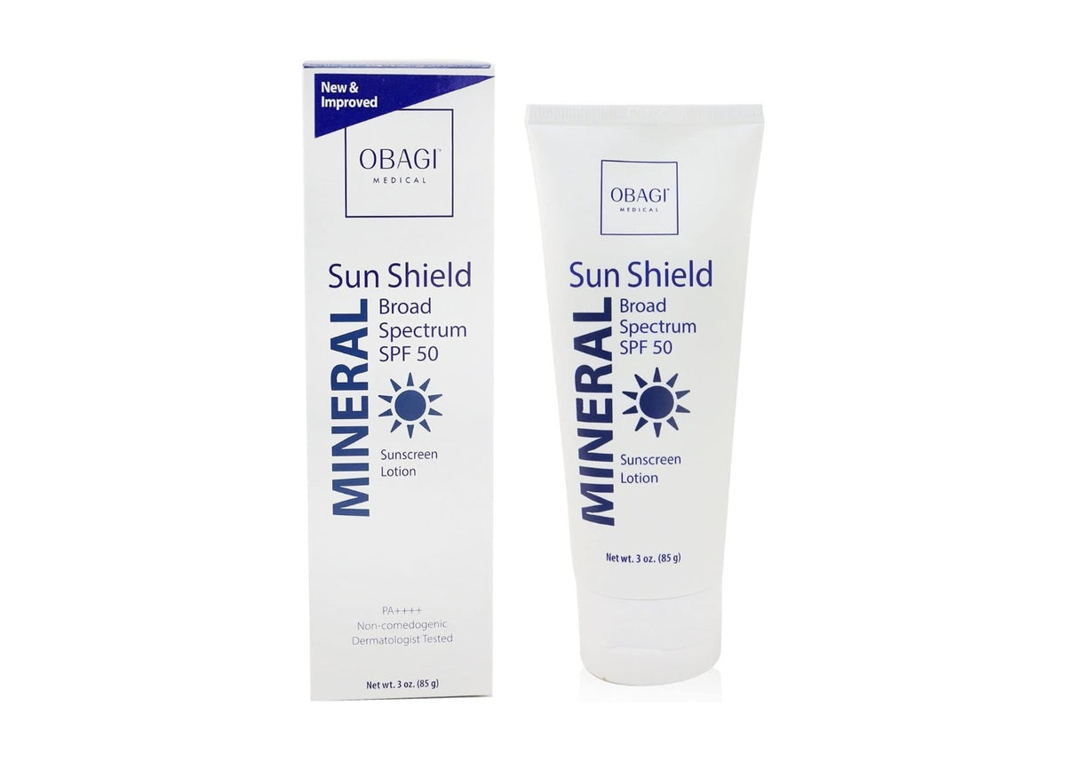 Expired Obagi Sun Shield Mineral SPF 50 Sunscreen Lotion 3oz - Sold As-Is