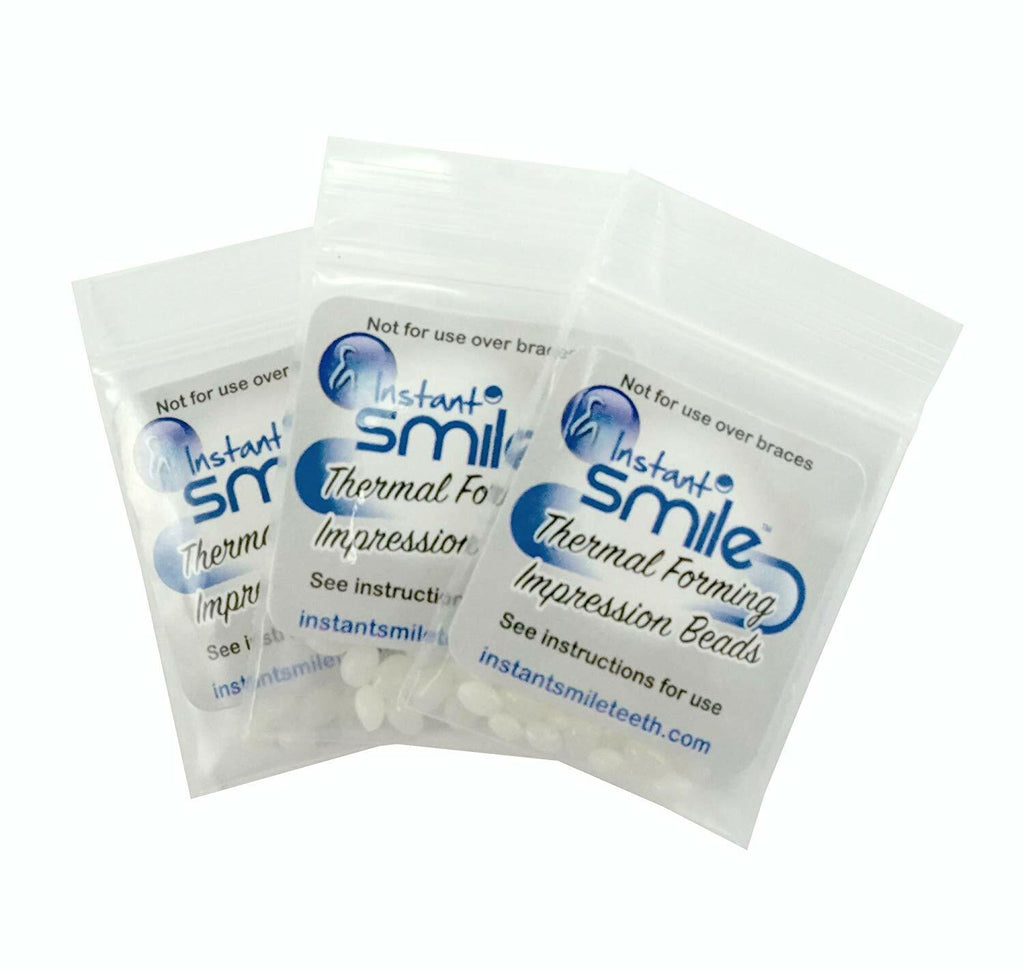 Thermal Fitting Beads for Dental Temporary Restorations - Pack of 12
