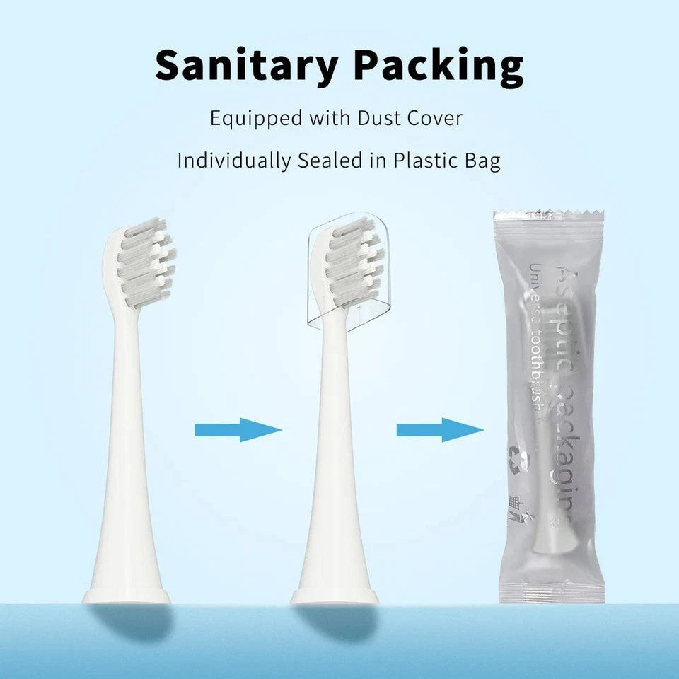 Toothbrush Replacement Heads 5 Pack for TAO Clean Electric Toothbrush