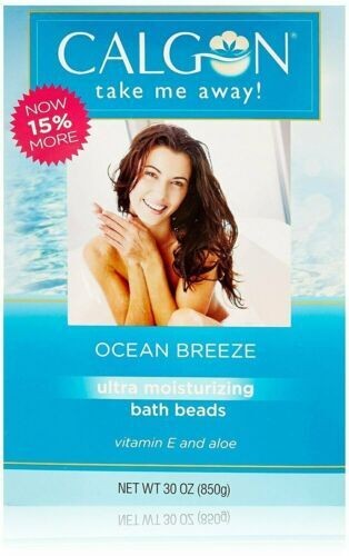 Ultra-Moisturizing Bath Beads Ocean Breeze Fragrance 30 oz Pack of 6