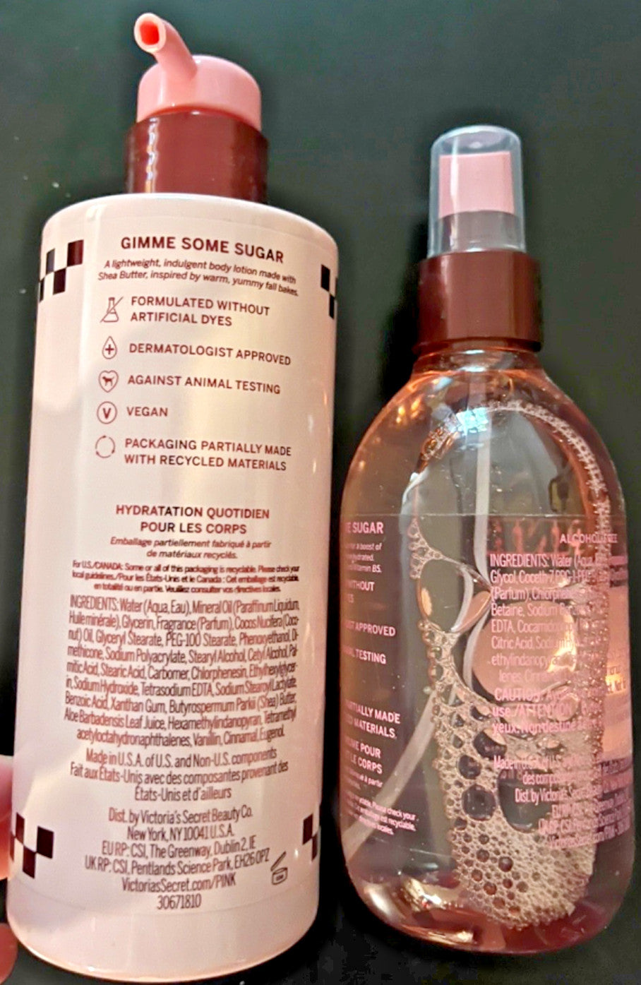 Pink Brown Sugar Hair & Body Mist and Lotion Set - Victoria's Secret