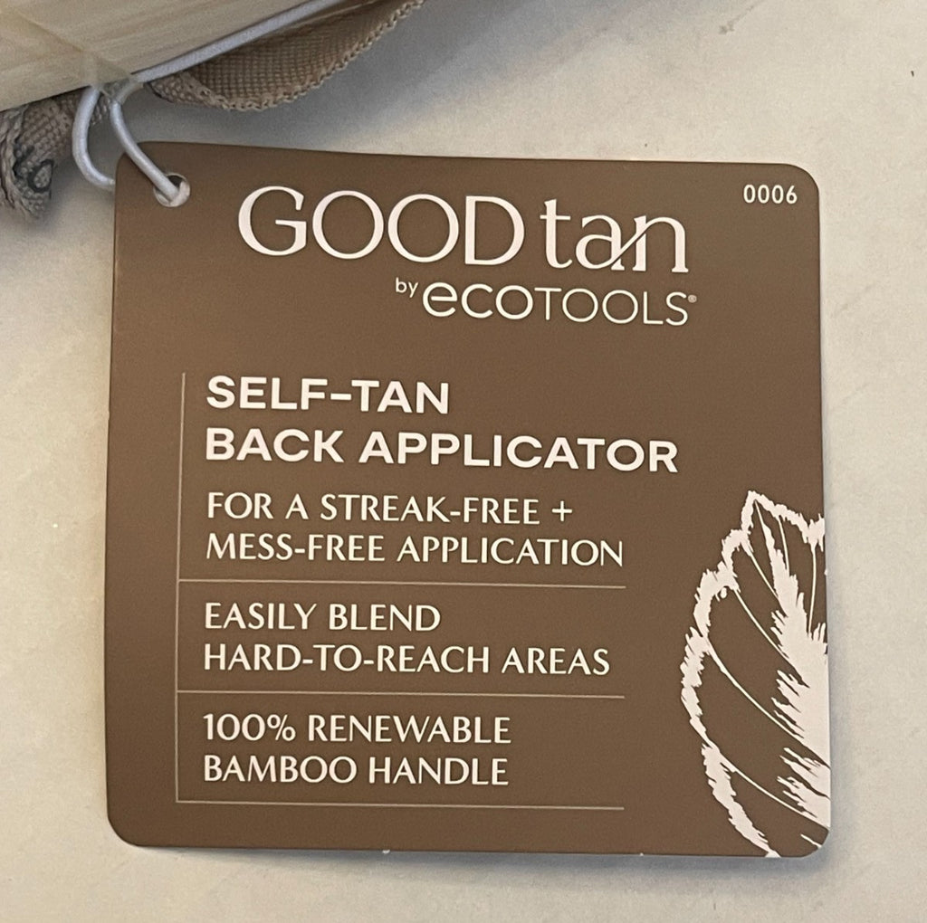 Self-Tan Back Applicator Brush for Even Tan Application - EcoTools