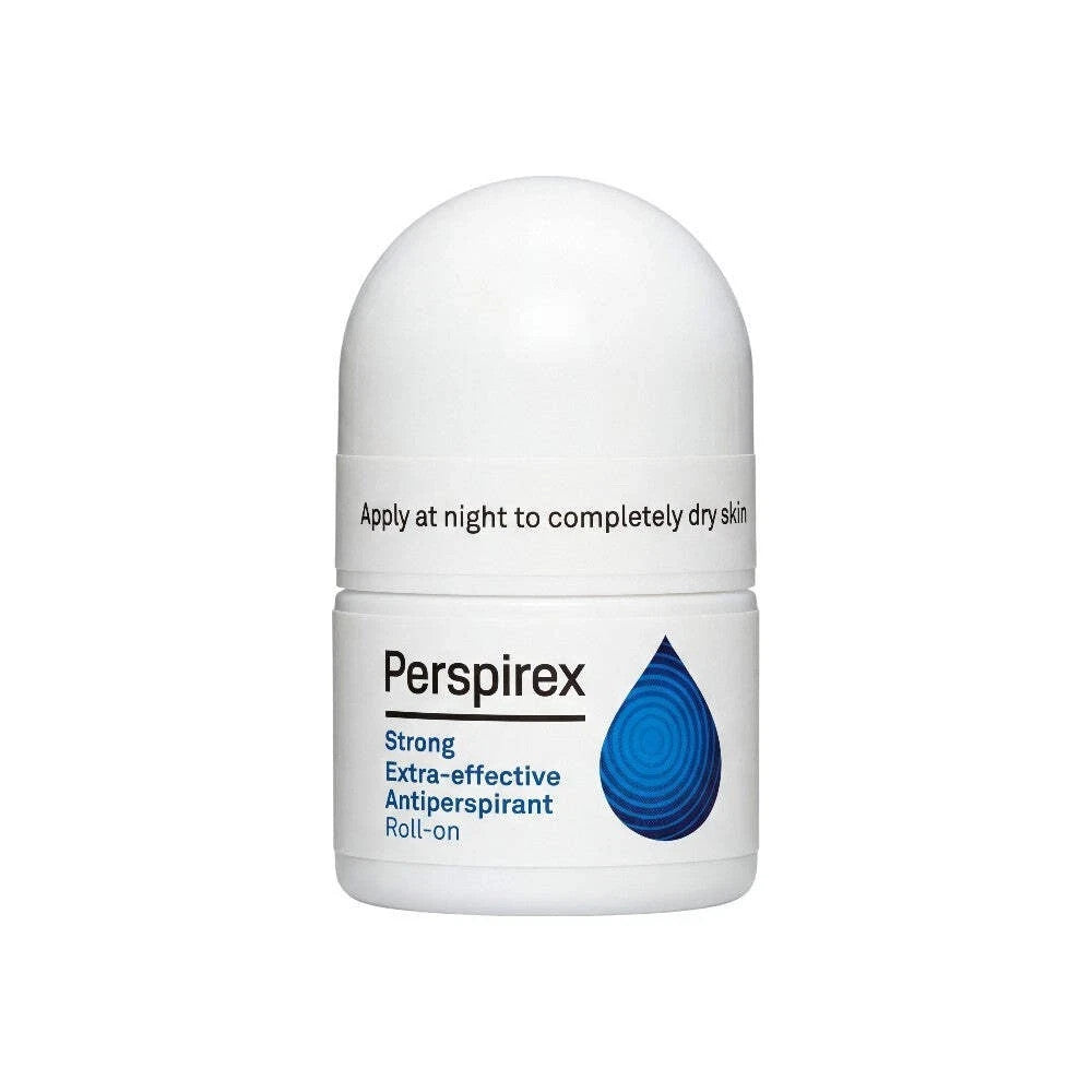 Perspirex Strong Antiperspirant Roll-On 20ml Pack of 3 - Long-Lasting Sweat & Odor Protection