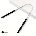 Stainless Steel Tongue Scraper for Oral Hygiene - Safe & Durable, Includes Storage Box