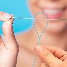 Dental Floss Threaders 200PCS for Braces & Bridges - Oral Care Tool Set