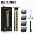 Cordless Hair Clipper & Beard Trimmer with Guide Combs - Rechargeable Men’s Grooming Tool